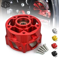 motorcycle lighter cnc aluminum front wheel disc brake hub accelerated cover flexible for vespa sprint primavera 150 2013 2021