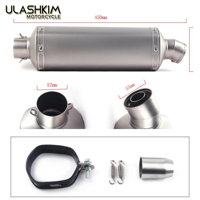 

Motorcycle Carbon Fiber Exhaust Muffler Pipe Link Pipe middle Pipe Escape Slip-On FOR YAMAHA YZF-R3 R3 R25 2015-2018