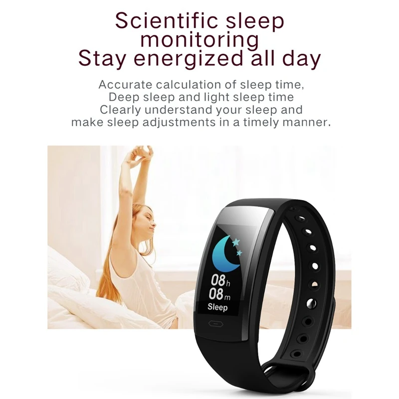 Смарт браслет Qs90 Plus с тонометром пульсометром оксиметром Ip67 фитнес трекер для