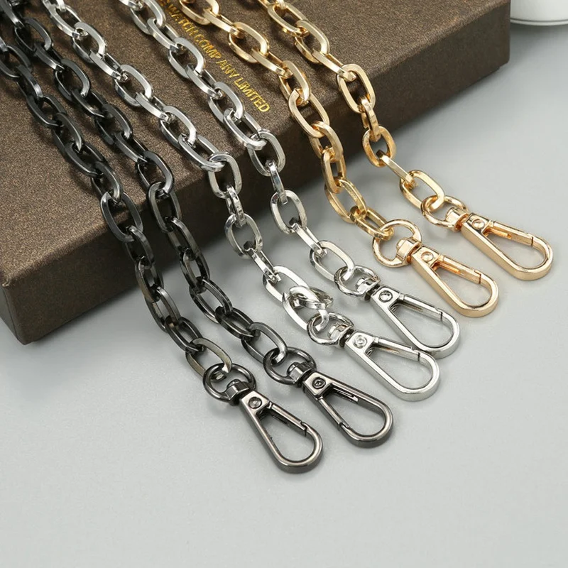 Популярная металлическая сумка через плечо 120 см кошелек на ремешке сменная