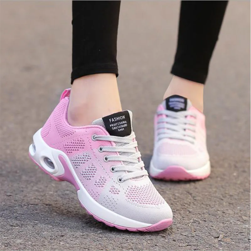 

Platform Ladies Sneakers Breathable Women Casual Shoes Woman Fashion Height Increasing Shoes Plus Size 35-42 Zapatos Para Mujer