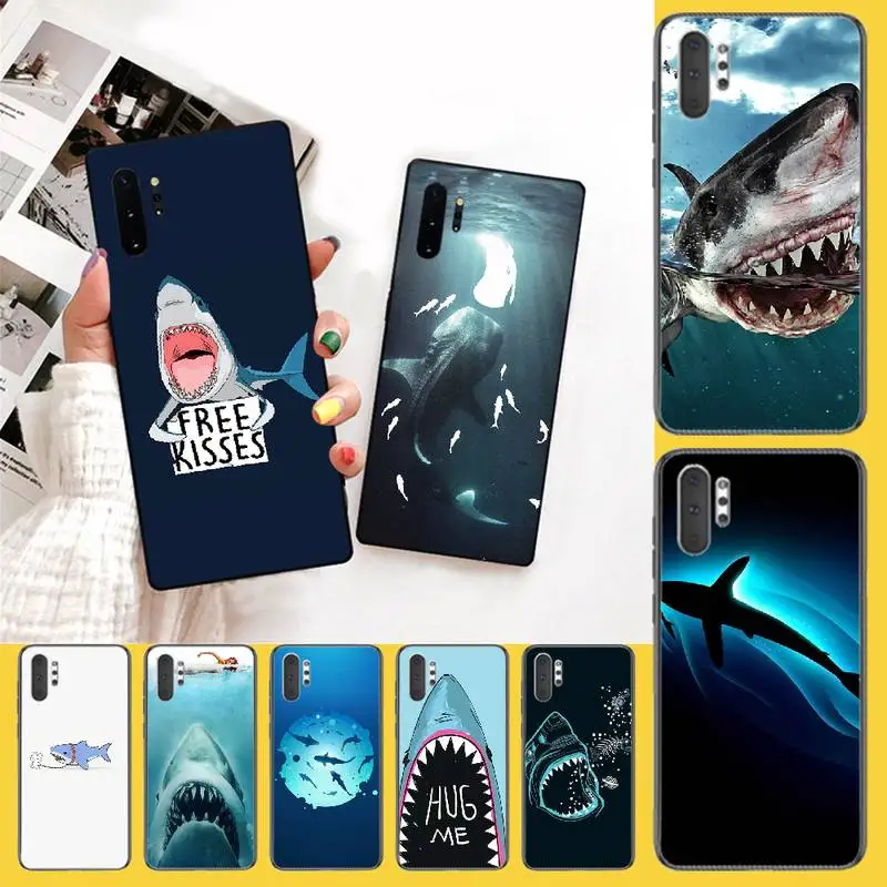 Мягкий силиконовый черный телефонный чехол PENGHUWAN для Samsung Note 3 4 5 7 8 9 10 pro M10 20