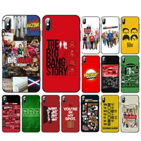 hit tv series the big bang theory soft phone case cover for iphone 11 pro max xs xr x 6s 6 7 8 plus se 2020 5 5s 10 tpu shell