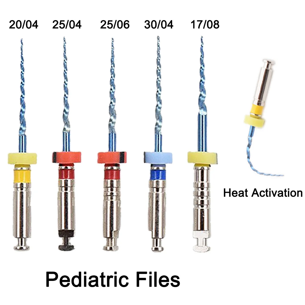 Хорошее качество Ротационные напильники Niti жаропрочные стоматологические