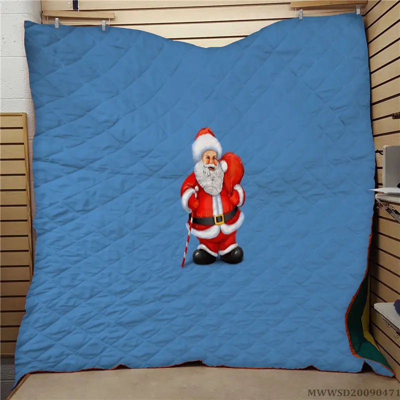 

Лидер продаж, 3D креативное одеяло с рисунком на Рождество, супер мягкое модное удобное украшение для спальни на все сезоны