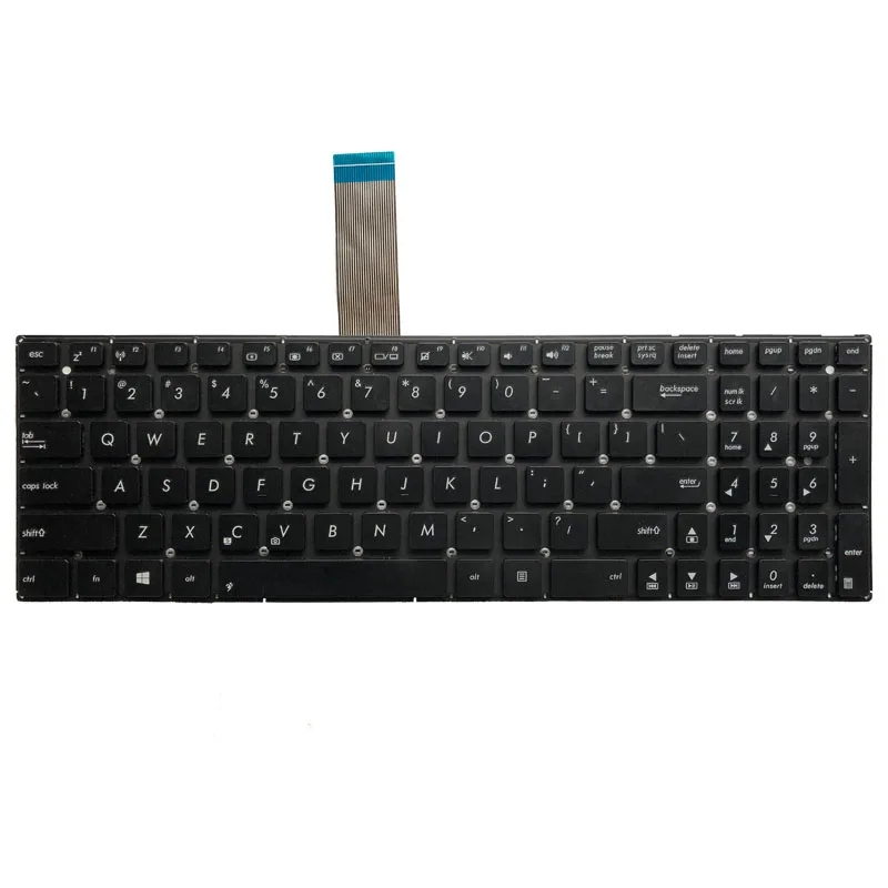 Английский для Asus A550V A550VB A550VC A550Z A550ZA A550ZE A550JX A550L A550LA A550LB A550LC A550LD A550LDV Клавиатура