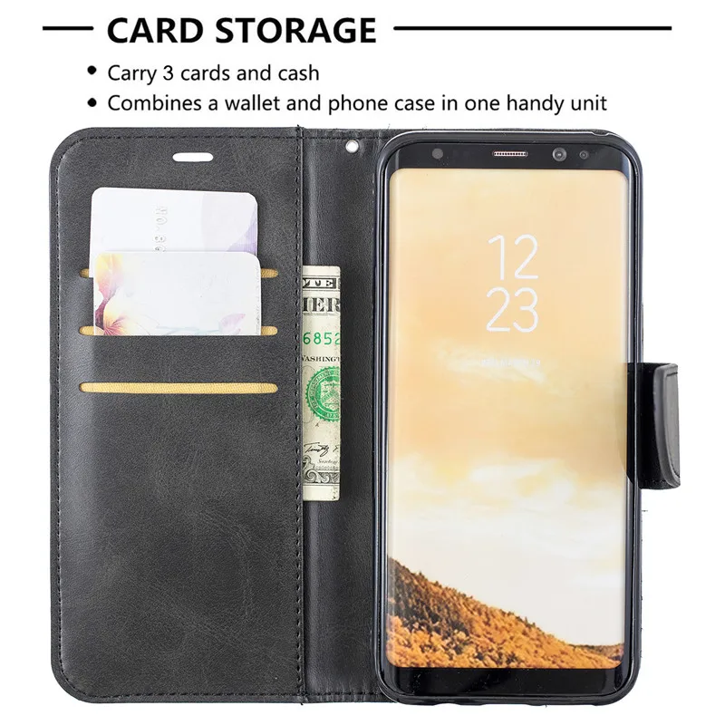 Note8 Note8Pro Note7 Note5 Note6 сумка для телефона аксессуары Флип Бумажник кожаный чехол Xiaomi