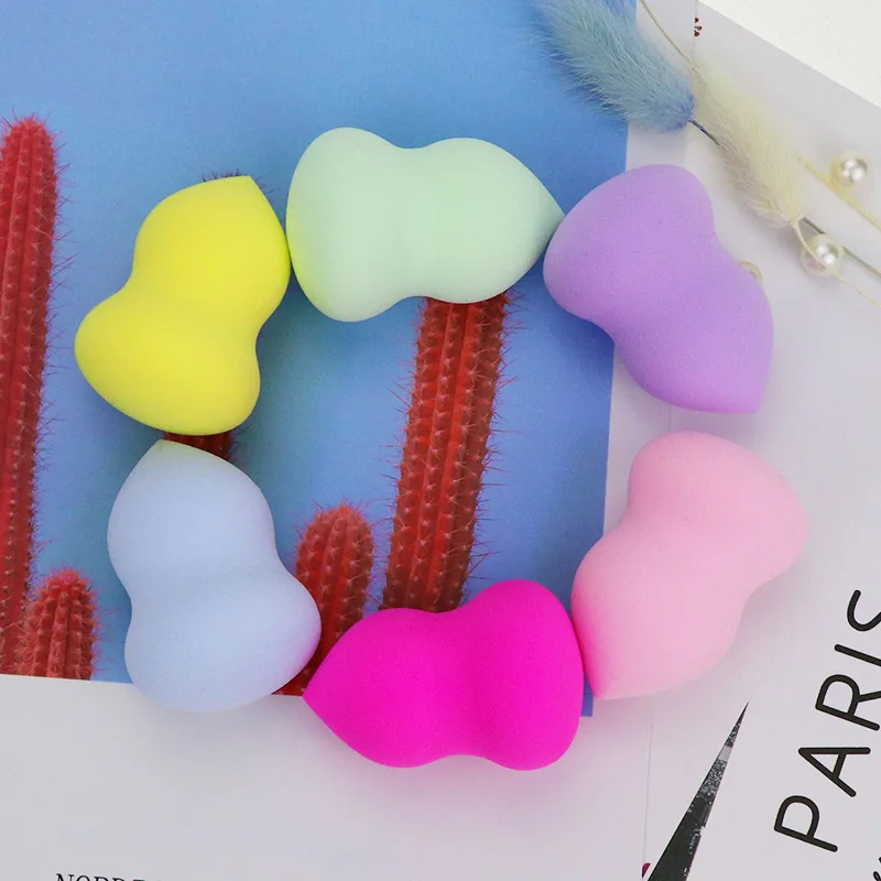 1pc Makeup Sponge Egg Multi Shape Color Foundation Concealer Sponge Mix Powder Cosmetic Puff Makeup blender esponja de maquiagem