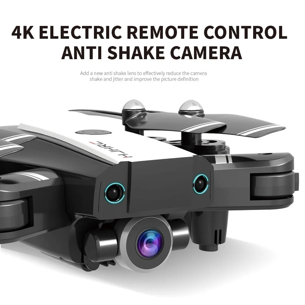 Складной профессиональный Дрон HJ68 с камерой 4K HD селфи автослежение WiFi FPV