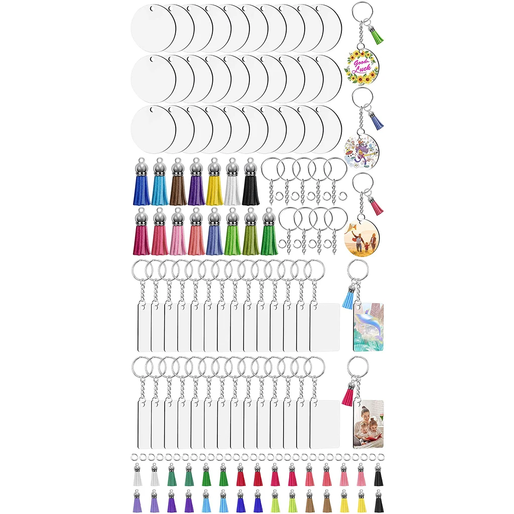 120 шт. заготовки для брелоков декоративное украшение автомобиля креативный