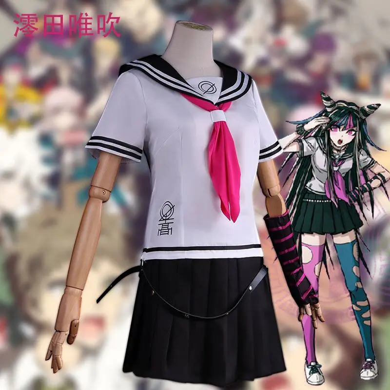 Платье миоды из аниме Super Dangan Ronpa 2 Danganronpa Ibuki костюм для косплея женская одежда