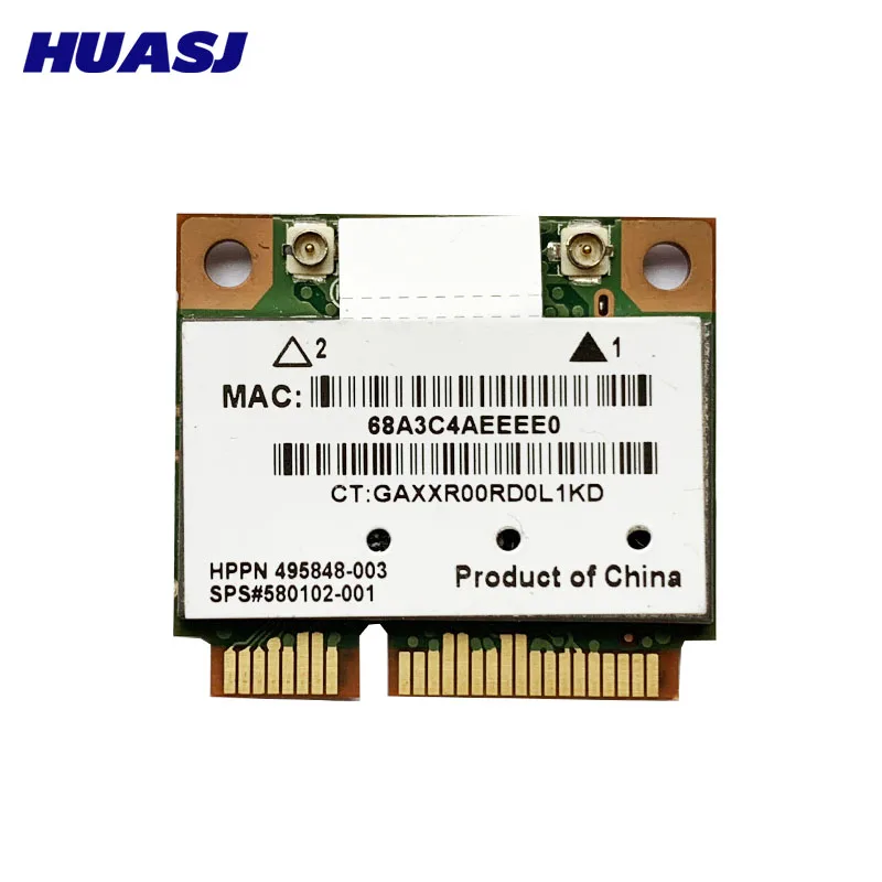 Atheros AR5BHB92-H 300 Mpbs 802.11a / b / g / n  2, 4G/5G Mini PCIE  N  AR9280  windows / Mac wifi modu