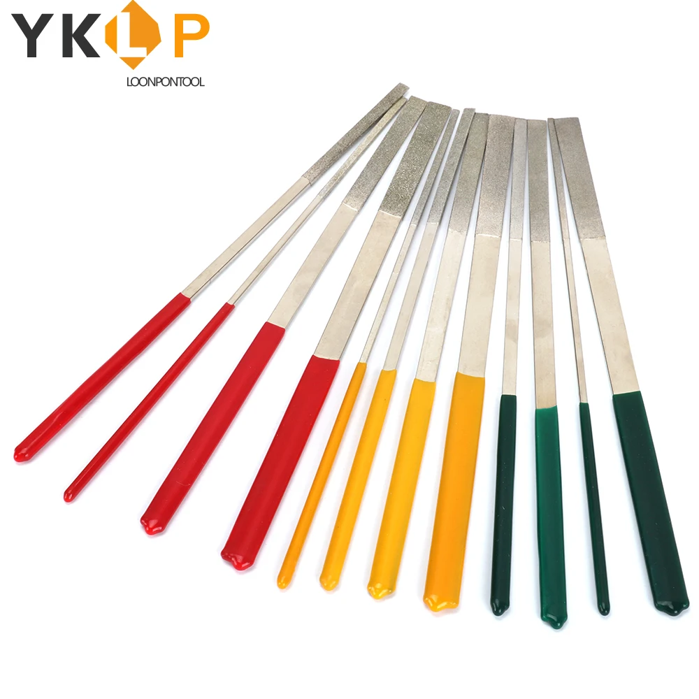 12 шт. набор инструментов для ремонта ювелирных изделий 7 дюймов 180 мм|Абразивные