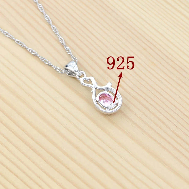 Комплект ювелирных изделий из серебра 925 пробы для невесты романтические