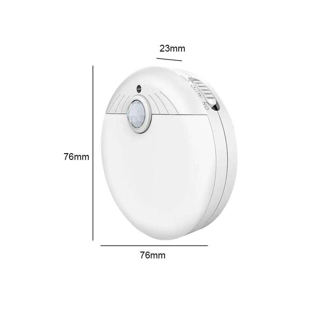 

Plug-in Led Night Light White Light Control Plus Human Decoration Body Light Lamp Stairway Home Induction Automatic Night L R6O0