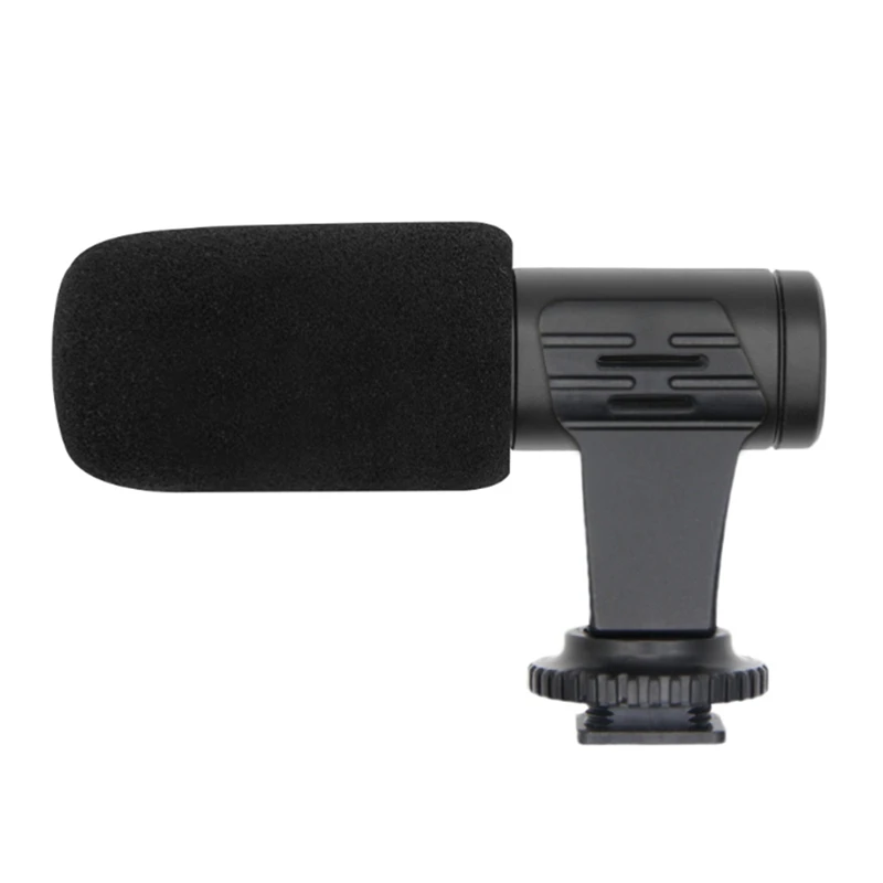 

Стереомикрофон для фотосъемки интервью цифровой микрофон для записи видео для цифровой зеркальной камеры компьютера телефона