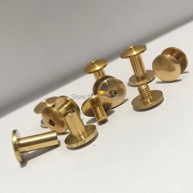 Установочный винт Чикаго двухрядная дуговая бумажник сумка ремень заклепки DIY