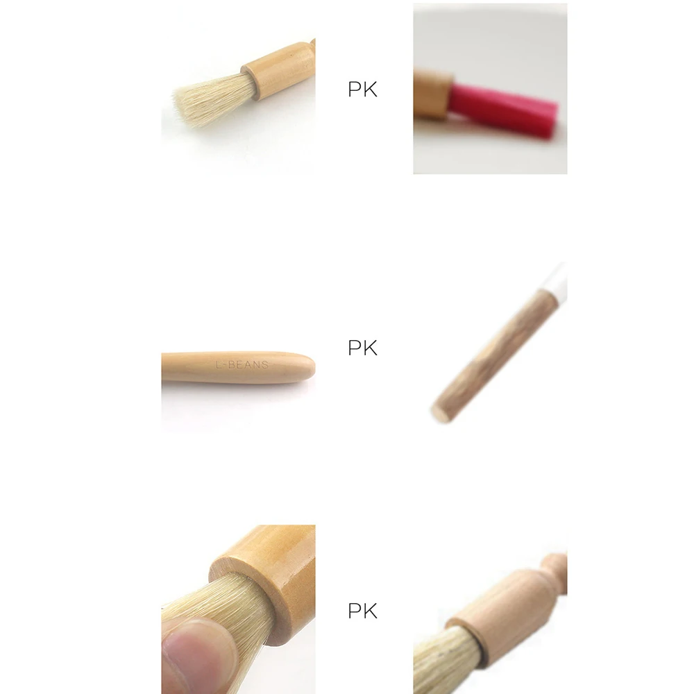 Щетка для очистки Кофемолки с деревянной ручкой Щетина рисования шлифовальная