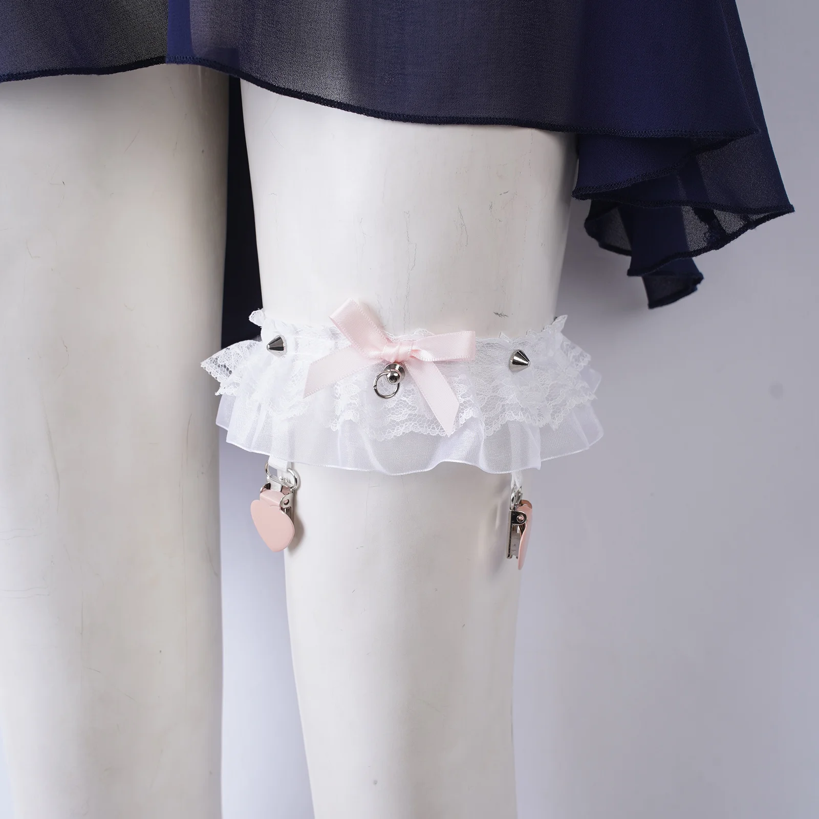 Подвязка для ног Женская кружевная пикантный нож в готическом стиле носочки