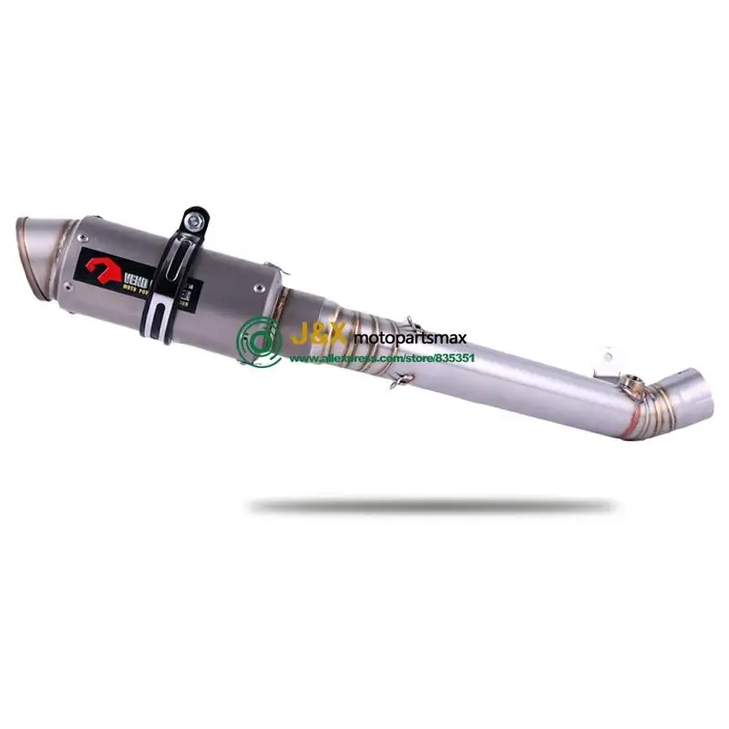 Выхлопная система мотоцикла глушитель Escape Link средняя труба без шнуровки для Kawasaki