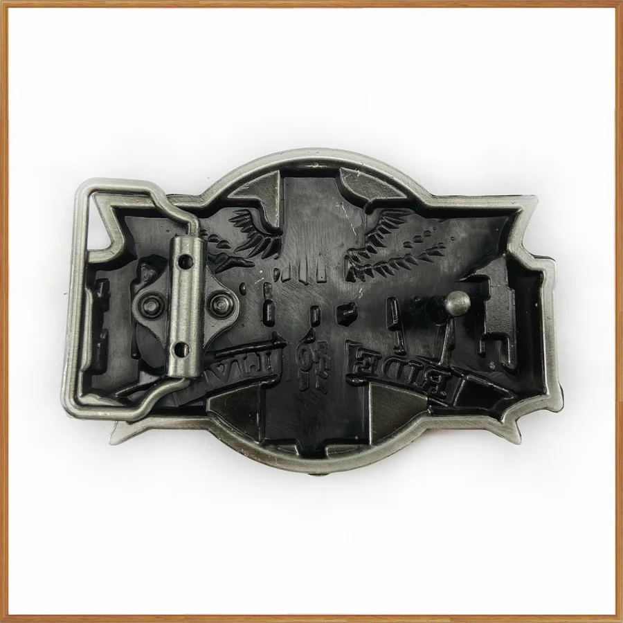 Пряжка мужская из цинкового сплава ширина 4 см |