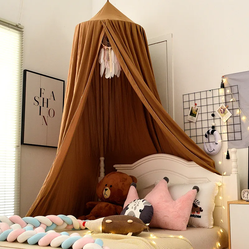 

Kids Mosquito Net Baby Crib Bed Tent Curtain Hanging Tent Home Decoration Living Room Bedroom Corner Princess KidBed Canopy Tent