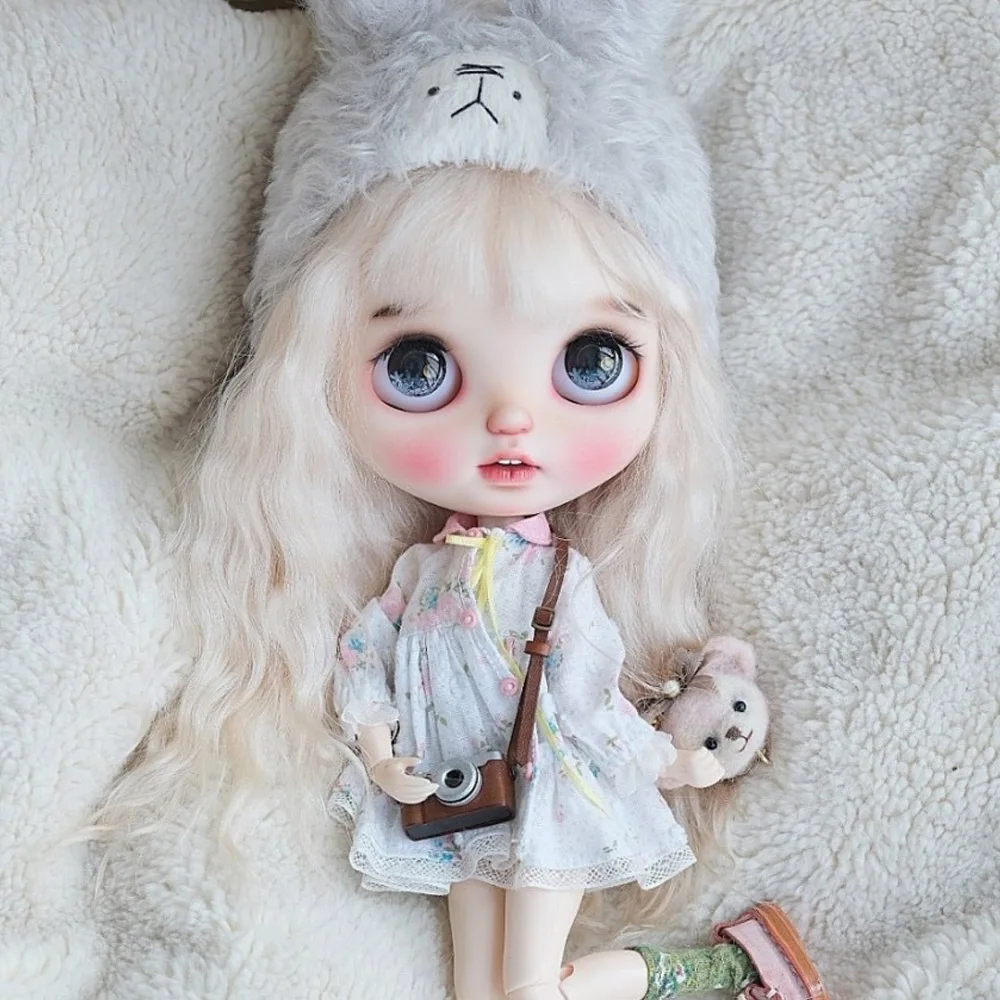 ICY 19 шарнирная кукла blyth с макияжем лица белая кожа густыми губами и большими