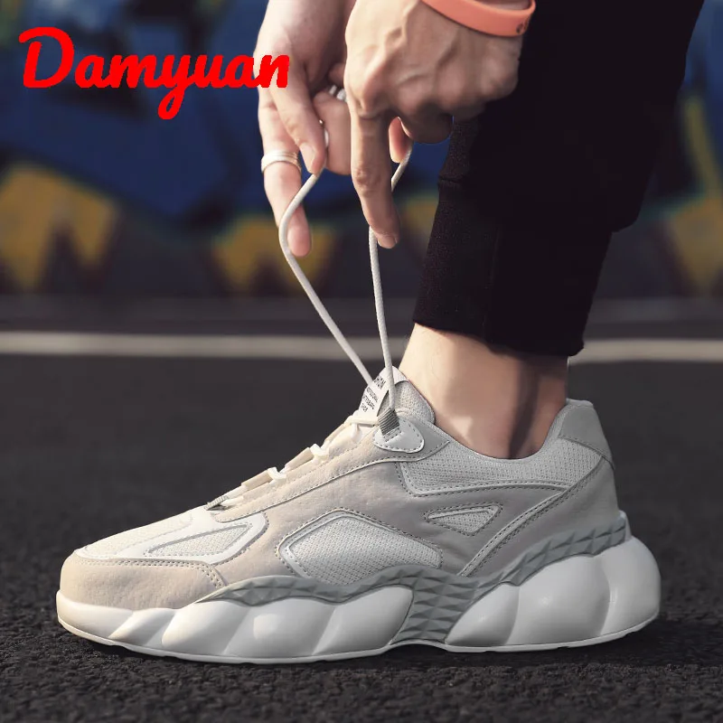 Damyuan/Новинка 2019 года сезон осень зима мужские модные дышащие кроссовки