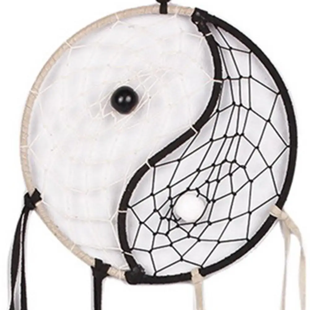 Настенный Ловец снов ручной работы тайцзи плетеные ветряные колокольчики