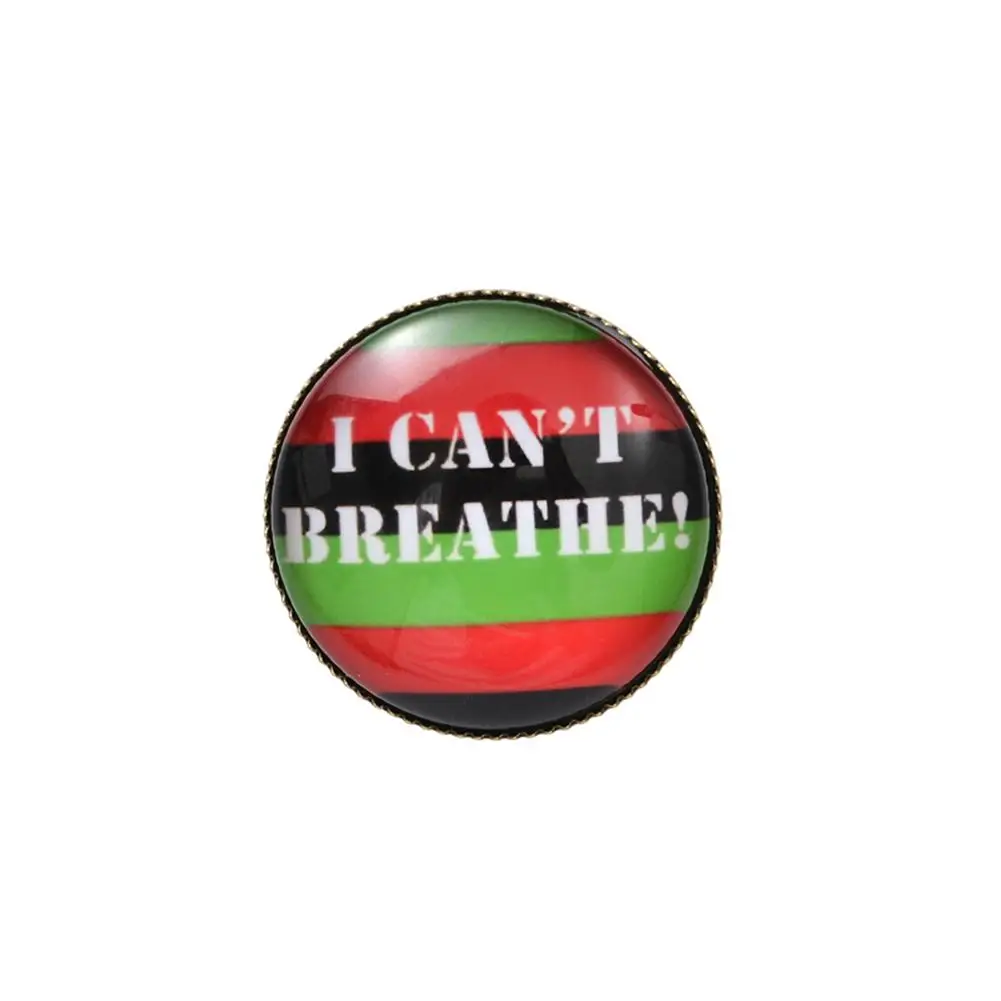 Эмалированная булавка с приподнятым кулаком солидарности красная черная брошь