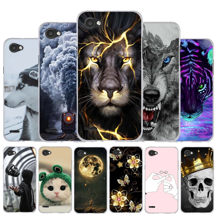 

For Capa LG Q6 Cover Silicone Mobile Phone Case For LG Q6 Alpha Q6a Case Soft TPU Funda For LG Q6 Plus M700 lgq6 Cases Bumper