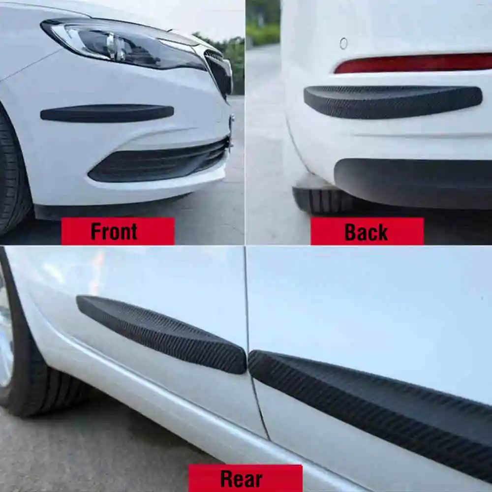 

Car Bumper Protector Strips Guard Corner Anti-collision Protective Trim Bar Car Accessories 2pcs EPPD510-AF