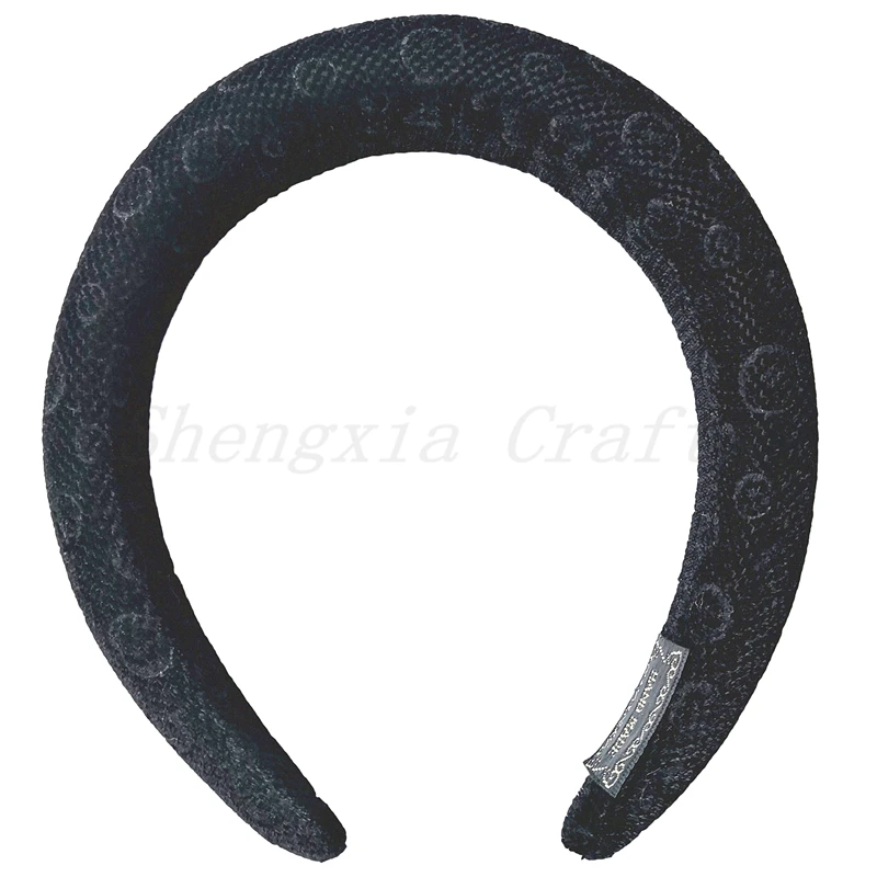

High Quality Thick Sponge Headband Net Red Ins Wind Wash Headband Retro Simple Wide Version Headdress