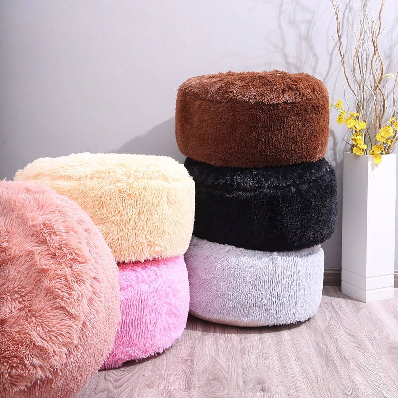 Новое поступление сплошной цвет коралловый флис ткань зимний диван стул