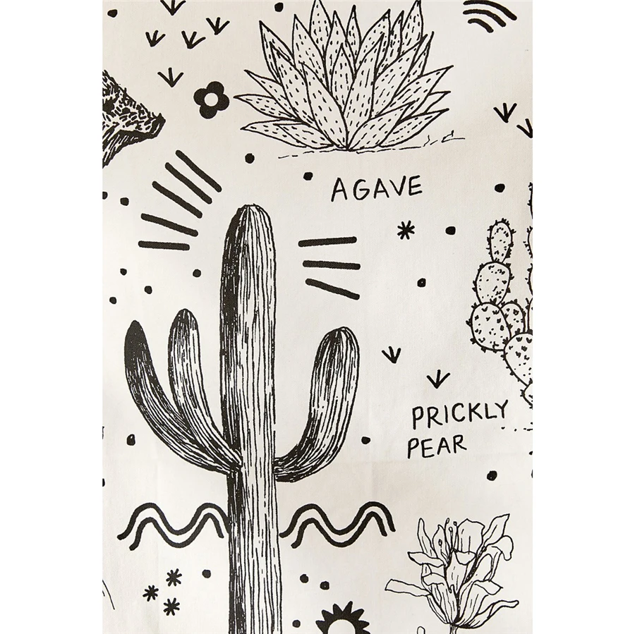 Одеяло пустынное растение Saguaro настенный гобелен хиппи психоделический ковер