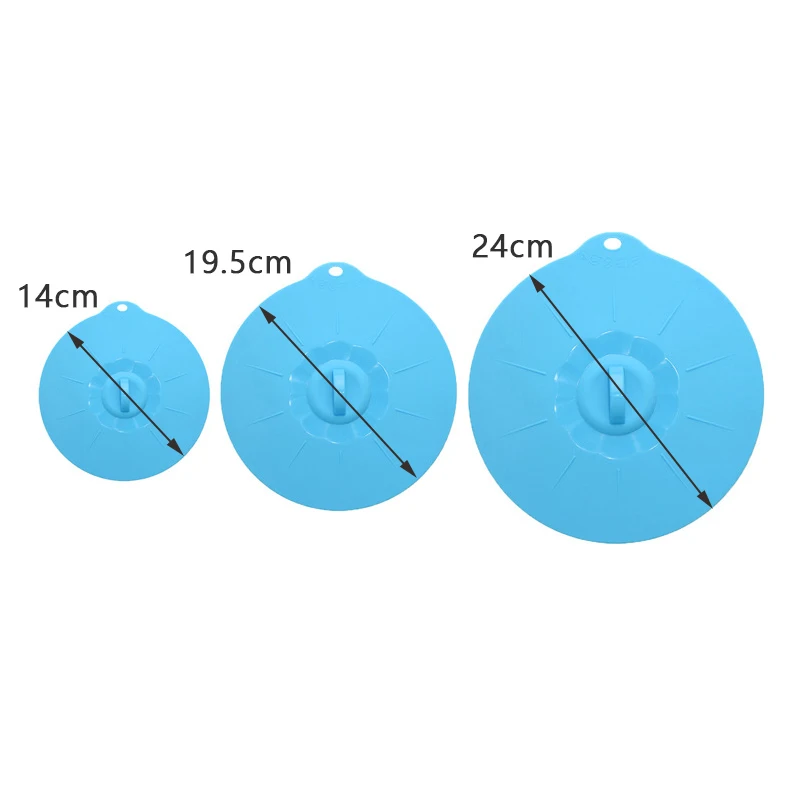 Многофункциональная силиконовая крышка для сохранения пролива кипячения