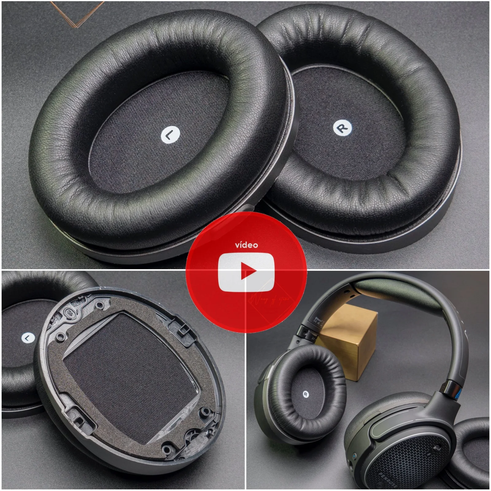 Амбушюры обруч из пенопласта подставка для наушников Audeze Mobius Premium 3D Penrose игровые