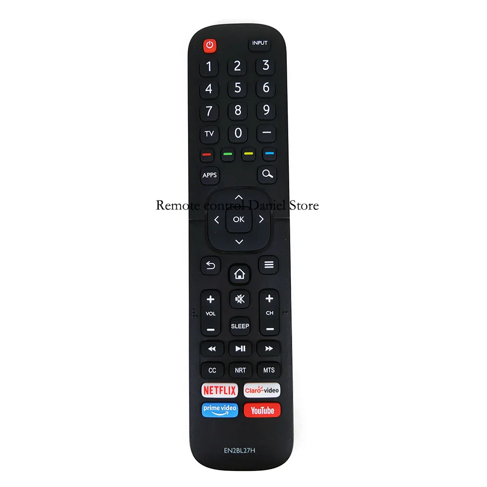 EN2BL27H для Hisense Smart TV пульт дистанционного управления с NETFLIX YouTube ClaroVideo Prime Video Apps 32H5590F