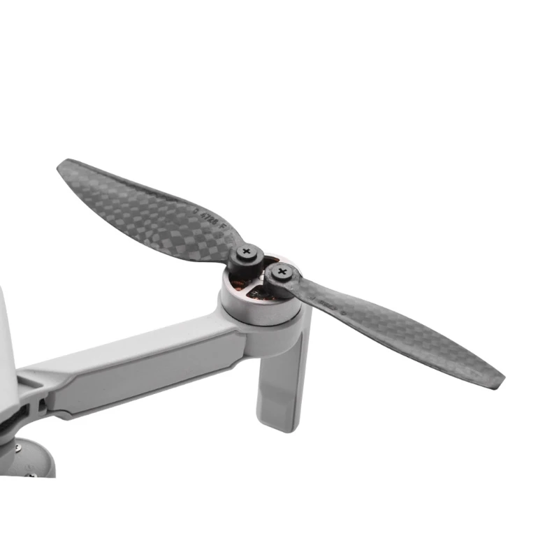 Y1UB Light Stable Carbon Fiber Propellers Blade for dji- Mavic Mini/Mini 2 Drone Replacement Accessory