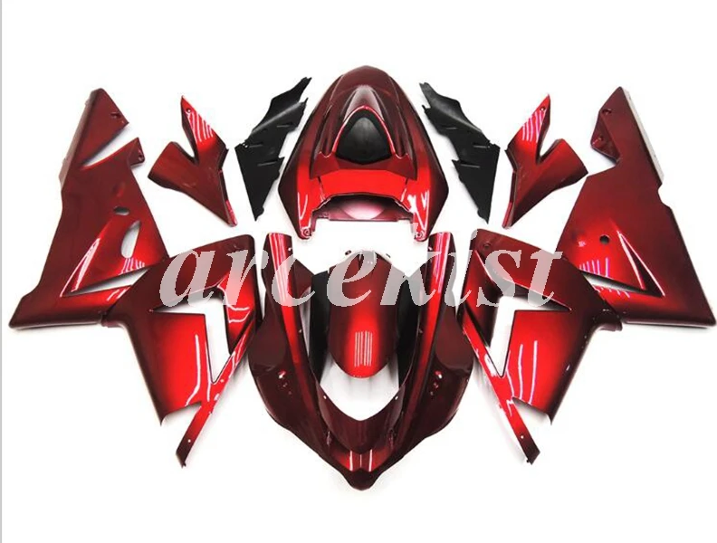 

Новый ABS мотоцикл полный обтекатель комплект подходит для Kawasaki Ninja ZX10R 2004 2005 04 05 10R Обтекатель тела набор красный