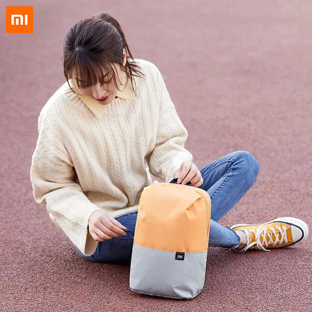 Рюкзак Xiaomi 7 л для мужчин и женщин маленький водонепроницаемый Повседневный