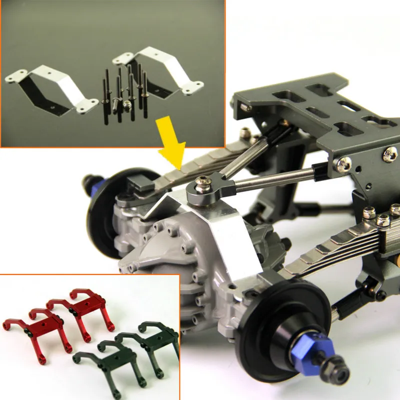 Задняя ось подвеска кронштейн для 1/14 Радиоуправляемый тягач TAMIYA трейлер хобби R730