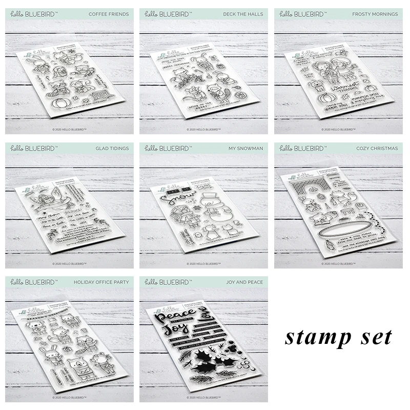 Winter Stamp Series Metal Cutting Dies for DIY Scrapbooking Photo Album Decorative Embossing PaperCard Crafts Die2020
