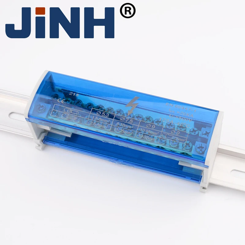 JINH Горячая Распродажа Din-рейка электрические разъемы 207/211/215 Клеммная колодка