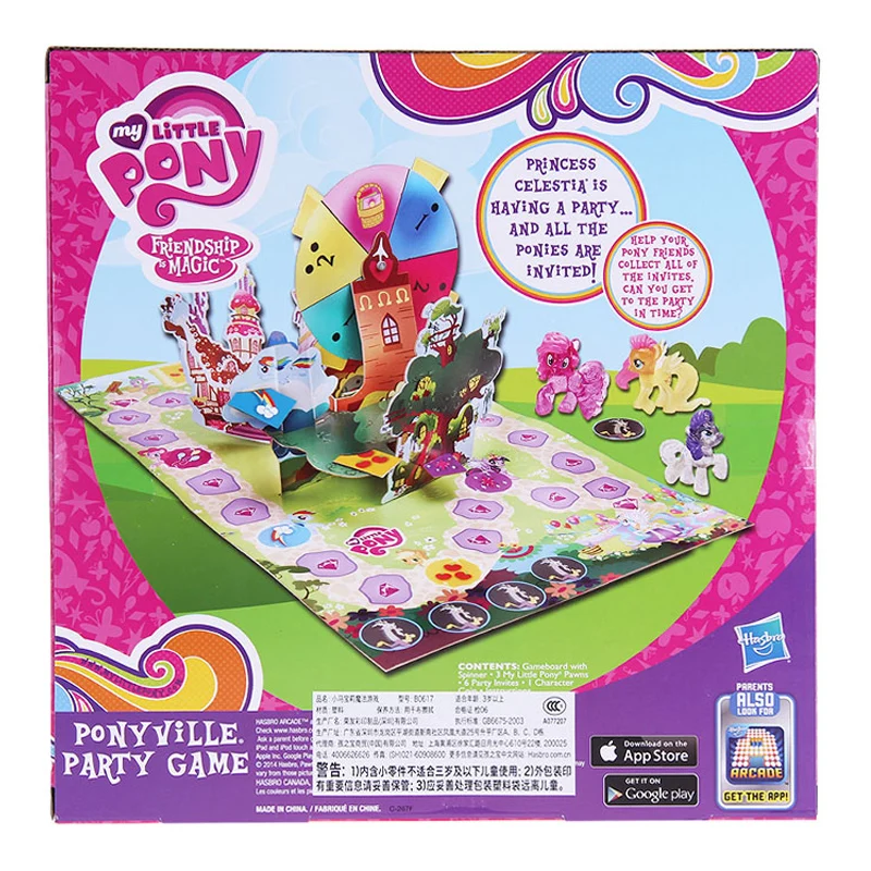 

Hasbro My Little Pony Ponyville , Pinkie Pie, , , , 2-3 , 3 +