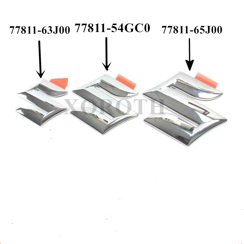 Новая Оригинальная авторешетка OEM хромированная S эмблема 77811 65J00 0PG gc540 opg задняя