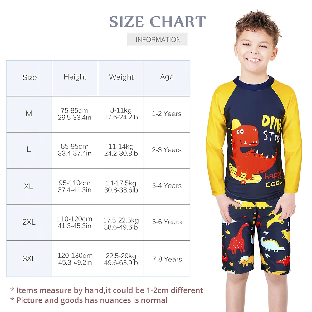 

Kids Boy Swimsuit Two Piece Chilren Swimwear Child Swim Trunk No Cap Baby Swimsuit 2021 Cartoon Split Rash Guard Bathing Suit