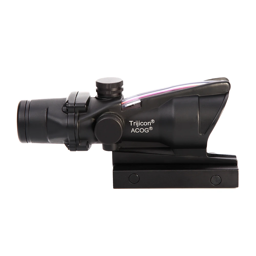 Оптический прицел 4X32 ACOG Тактический Rifscope охотничий стекло травленая сетка