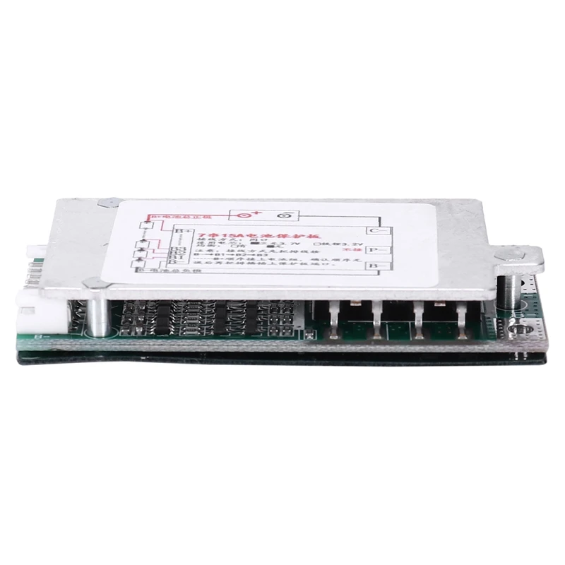 7S 24V 15A литий ионная литиевая батарея Защитная плата BMS PCB для