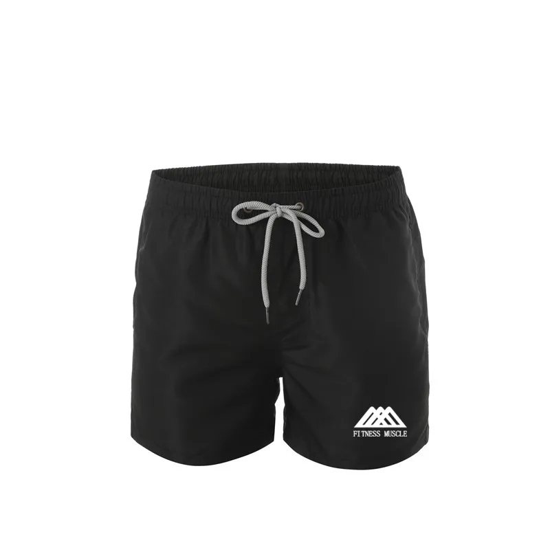 Летние шорты для бега мужские спортивные фитнеса быстросохнущие тренажерного